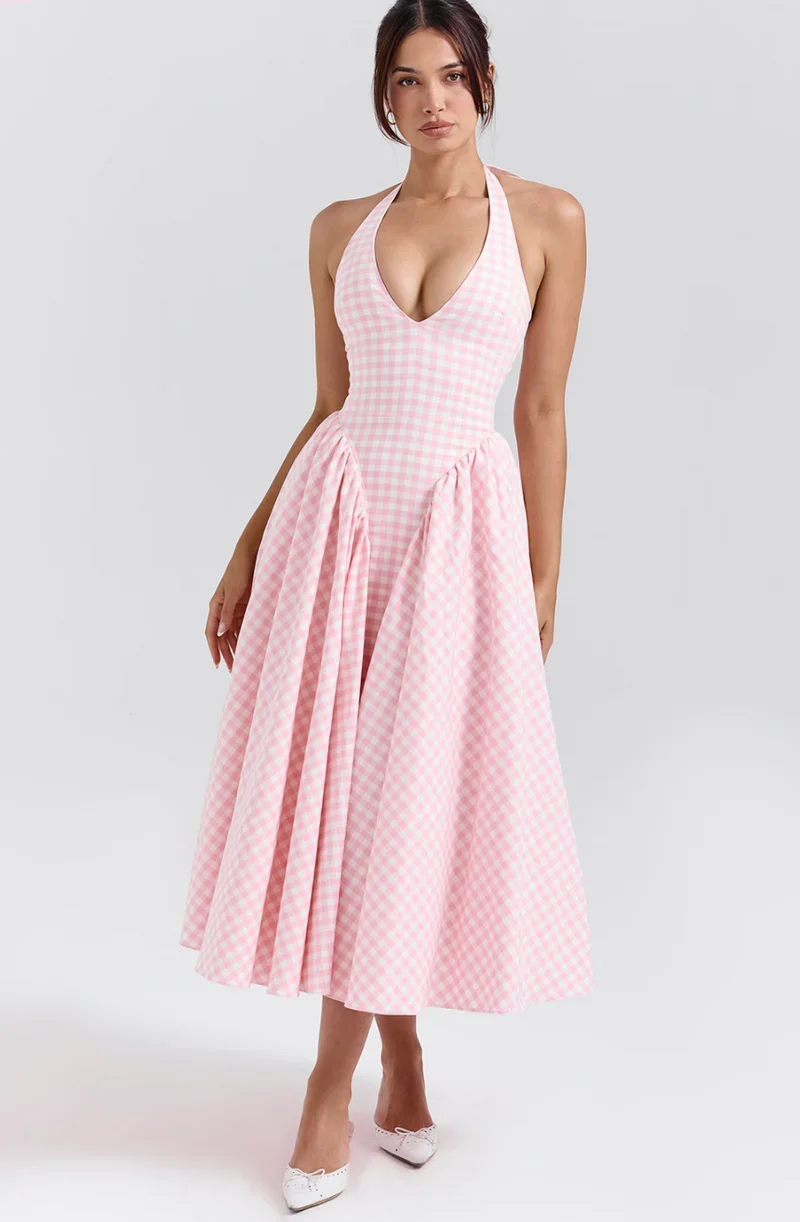 Ruffleberry Maxi Dress